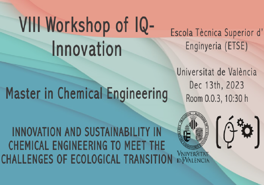 Imatge del esdeveniment:Cartell de la VIII jornada de IQ Innovation